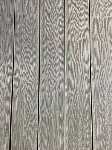 Tabla rustica deck WPC color gris piedra - Imagen 2