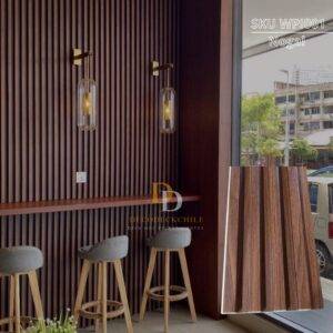 Wall panel de PVC nogal
