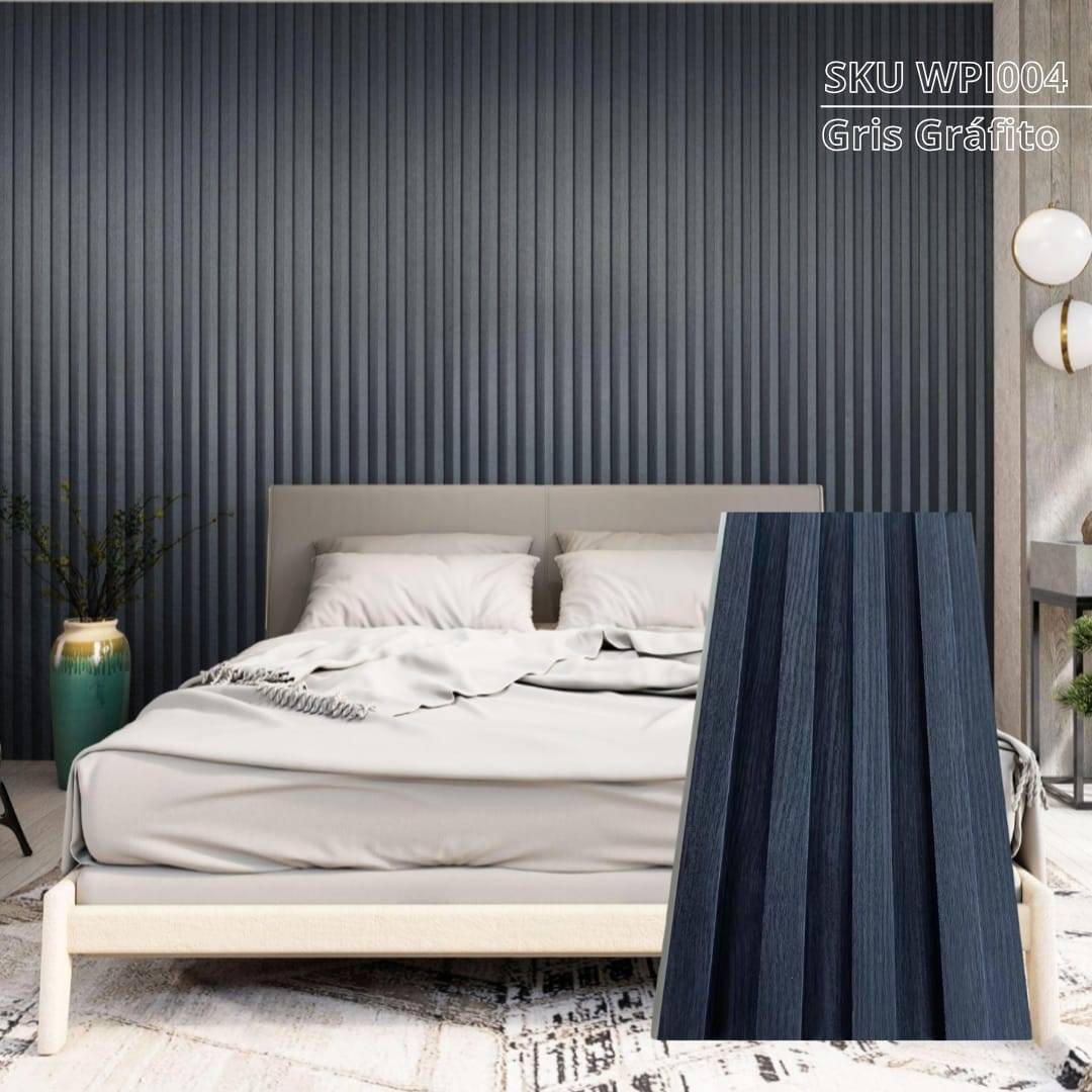Wall panel de PVC grafito - Imagen 2
