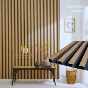 Wall panel de PVC madera