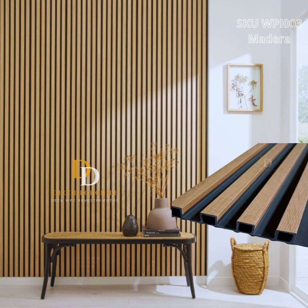Wall panel de PVC madera