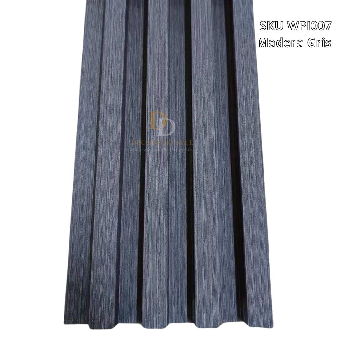 Wall panel de PVC madera gris - Imagen 3
