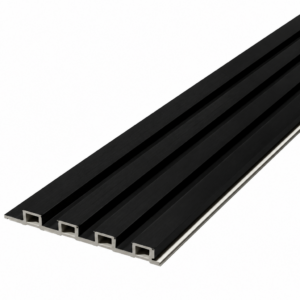 wall panel PVC black groove