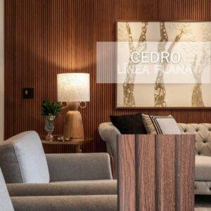 wall panel PVC cedro