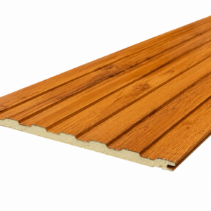 Siding metálico madera