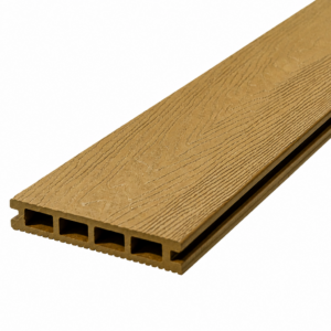 Tabla rustica deck WPC color café madera